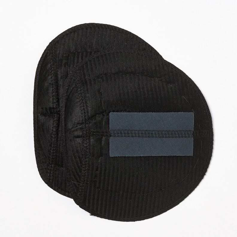 Schoudervullingen voor jassen & mantels [17 x 14,5 cm] | YKK – zwart,  image number 1