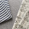Gebreid bouclé ikat-patroon – grijs/wit,  thumbnail number 5