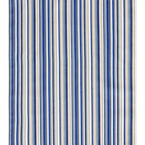 Outdoor Ligstoel stof Lengtestrepen 44 cm – indigo/beige, 