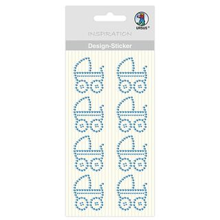 Designsticker baby Boy [ 8 Stuk ] – blauw, 