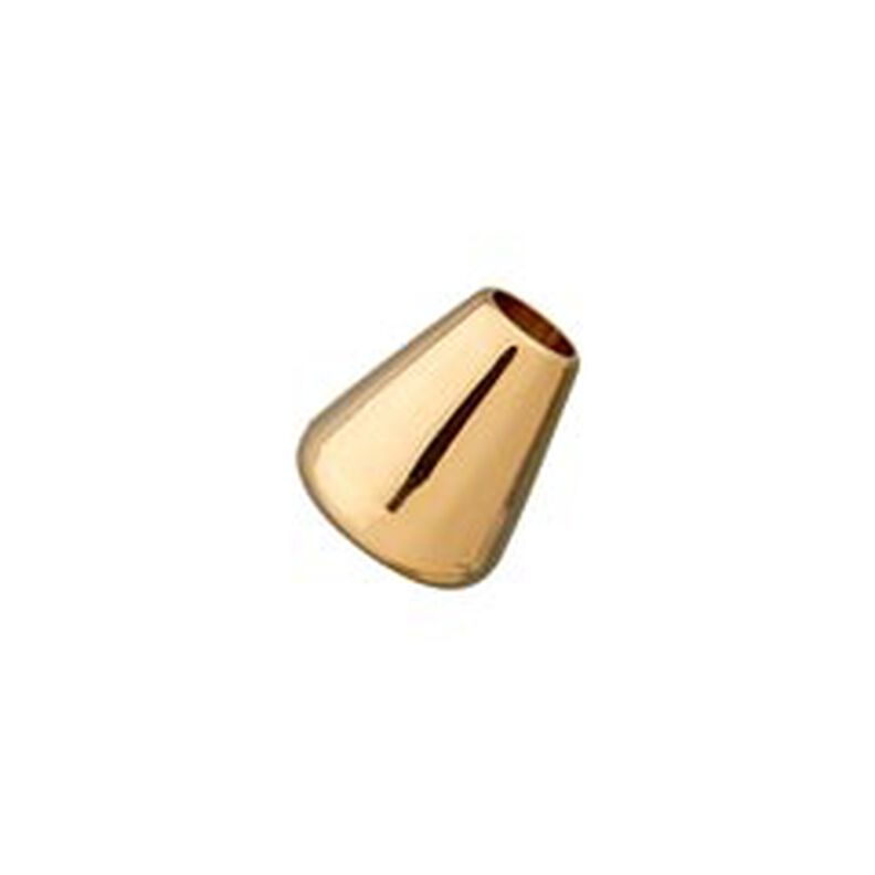 Koordeinde [Ø 5mm] – goud metalen,  image number 2