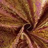 Kledingsjacquard metallic paisley – lila/goud,  thumbnail number 4