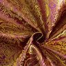 Kledingsjacquard metallic paisley – lila/goud,  thumbnail number 4