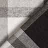 Mantelflanel geruit | Katia Fabrics – nevelgrijs/oudzilver,  thumbnail number 4