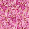 Crêpe satijn zeebloemen – druif/pastelviolet,  thumbnail number 1