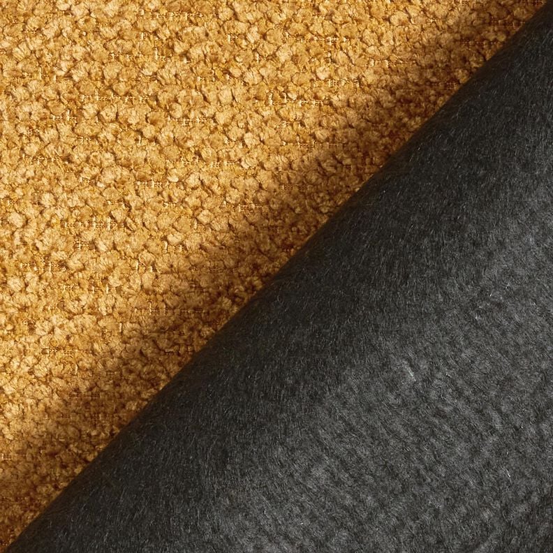 Bekledingsstof zachte stapel – mosterd,  image number 3