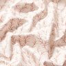 Katoenpopeline Bladertakken – wit/roségoud,  thumbnail number 2