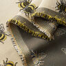Decostof Gobelin Zwerm bijen – lichtbeige/geel,  thumbnail number 3