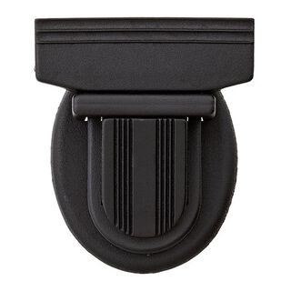 Tassensluiting [ 38x38 mm ] – zwart, 