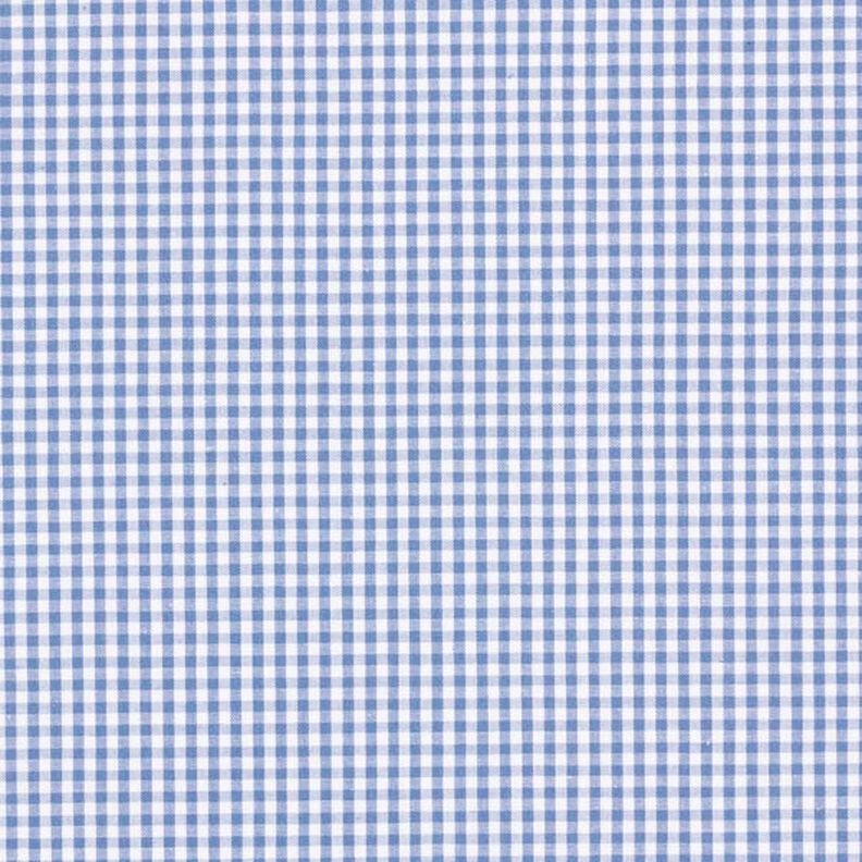 Katoenpopeline Kleine vichyruit, garen geverfd – jeansblauw/wit,  image number 1