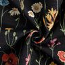 Decostof Gobelin Wilde bloemen – zwart/roos,  thumbnail number 3