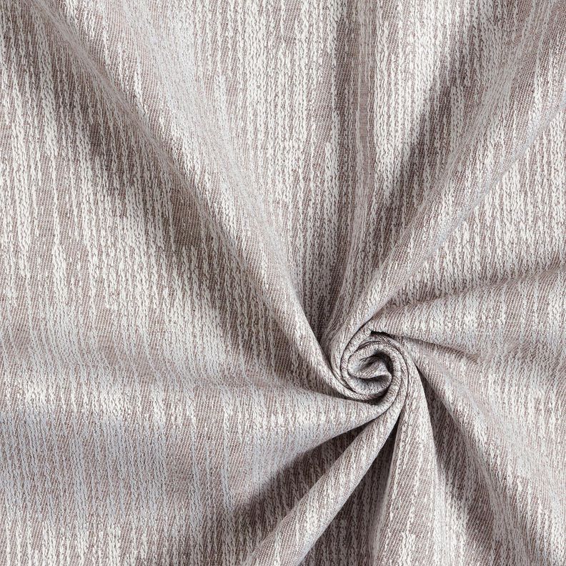 Decostof Jacquard abstracte stof gerecycled – zijdegrijs,  image number 3