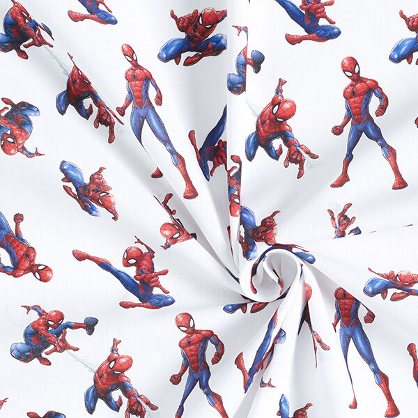 Cretonne Licentiestof Spiderman | Marvel – wit,  image number 3
