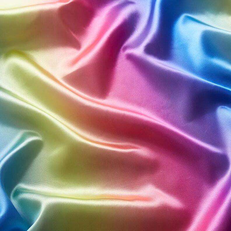Polyestersatijn regenbogen kleurverloop,  image number 3