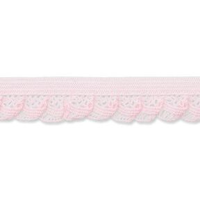 Elastische ruche [15 mm] – roze, 