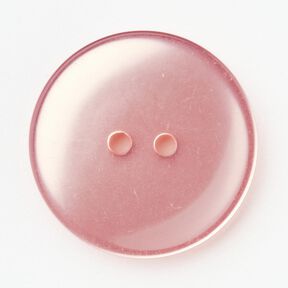 2-gats knoop glanzend [Ø 25 mm] – roze, 