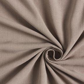 Viscose-linnen-stof – taupe, 