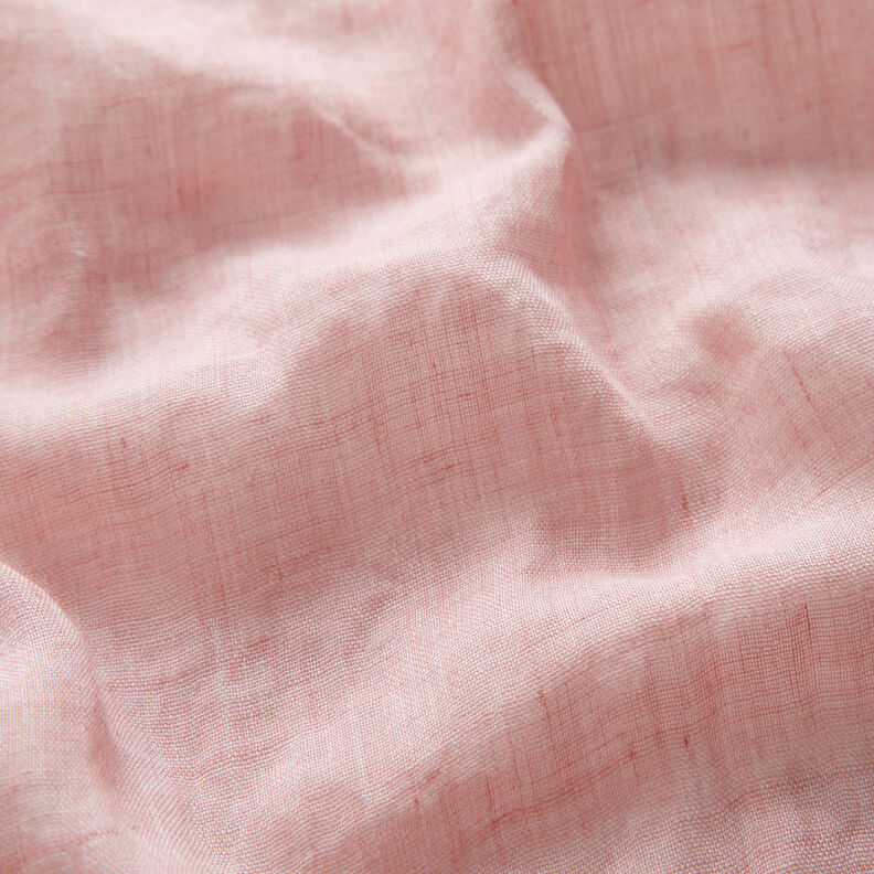 Voile gecrashed melange – licht oudroze,  image number 2