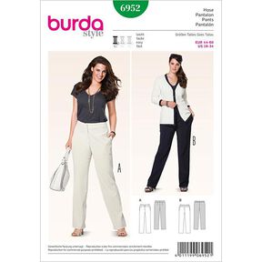 Broek – vormband – elastiek, Burda 6952, 