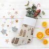 Decostof Half panama Winters tafereel – natuur/lichtbruin,  thumbnail number 7
