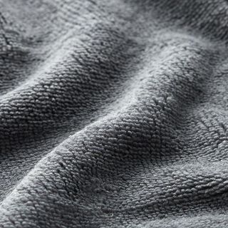 Knuffelzachte badstof Bamboe Effen – donkergrijs, 