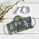 Katoenen stof Cretonne Bladeren – navy,  thumbnail number 8