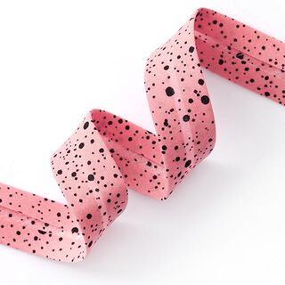 Schuine band vlekken [ 20 mm ] – roze/zwart, 