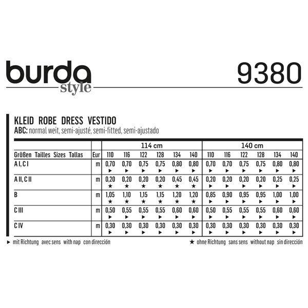 Jurk, Burda 9380,  image number 6