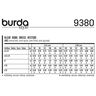 Jurk, Burda 9380,  thumbnail number 6