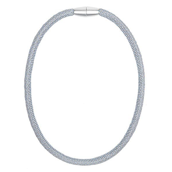 Eenvoudige gordijnhouder met magneetsluiting [60cm] – lichtblauw | Gerster,  image number 1