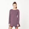 Lichte French Terry effen – aubergine,  thumbnail number 6