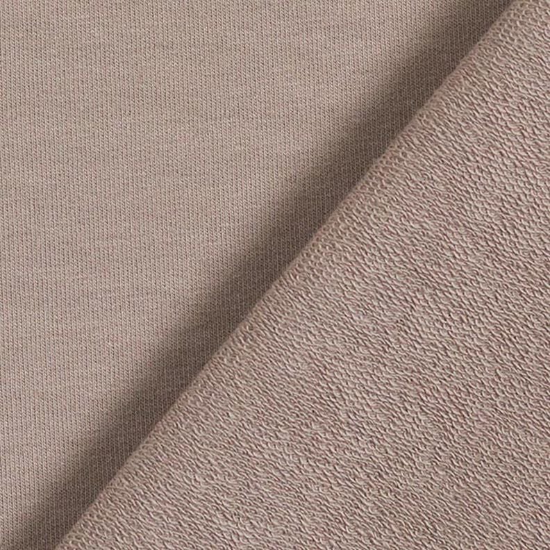 Lichte French Terry effen – taupe,  image number 4