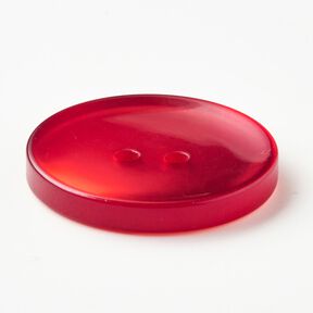 2-gats knoop glanzend [Ø 25 mm] – chili, 