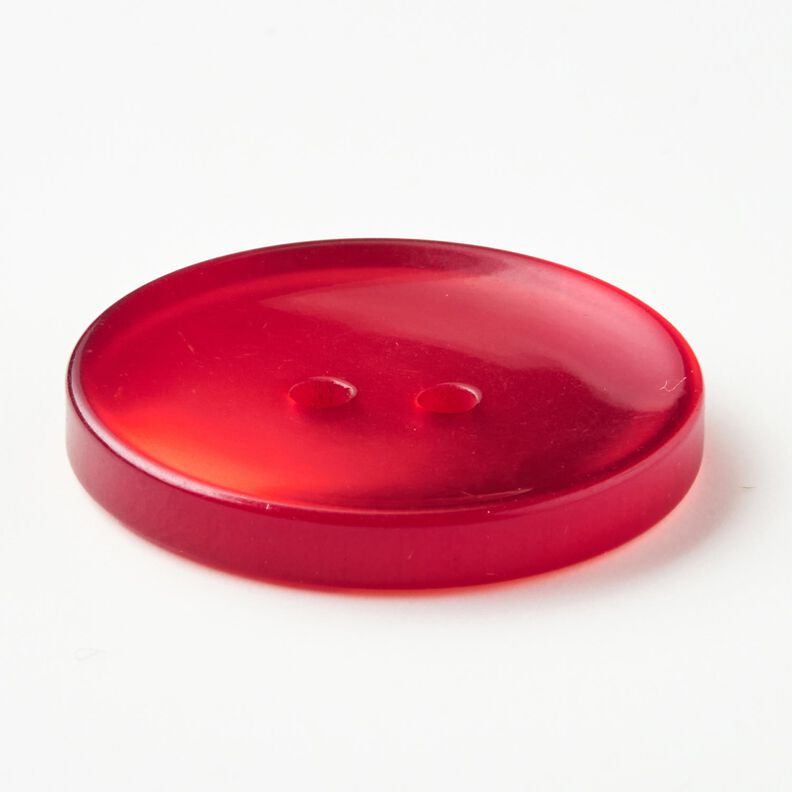 2-gats knoop glanzend [Ø 25 mm] – chili,  image number 2