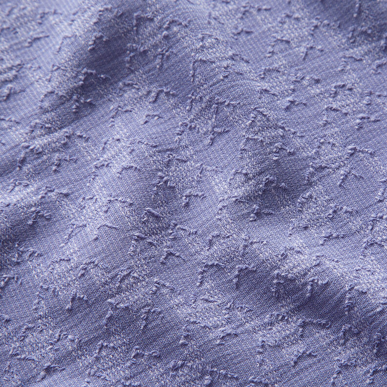 Jacquard Dobby pied-de-poule – duifblauw,  image number 4