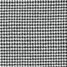 Mantelstof Wolmix Glitter pied-de-poule – zwart/ecru,  thumbnail number 1