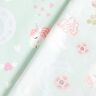 Popeline eenhoorn – babyblauw/lichtroze,  thumbnail number 4