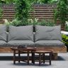 Outdoorstof Canvas Effen – olifantgrijs,  thumbnail number 5