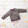 Boordstof effen – aubergine,  thumbnail number 6