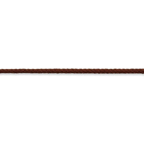 Katoenen koord [Ø 3 mm] – donkerbruin, 
