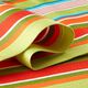Outdoor Ligstoel stof Lengtestrepen, 44 cm – groen/rood,  thumbnail number 2