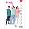 Sweater/Hoodie drie lengtes | Burda 5979 | 34-48,  thumbnail number 1