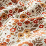 Katoenjersey herfstachtige bloemenzee – ecru,  thumbnail number 2
