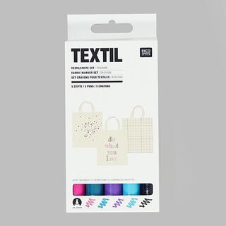 Set textielstiften “Fashion” | RICO DESIGN, 