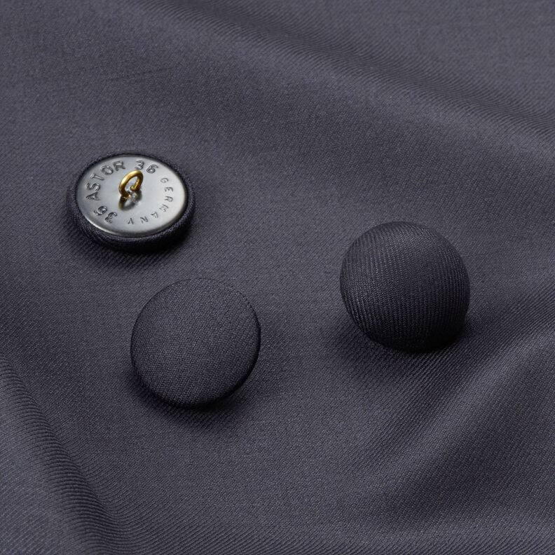 Beklede knoop gloss – marineblauw,  image number 4