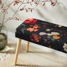 Decoratiefluweel romantische bloemen – anthraciet/roos,  thumbnail number 7