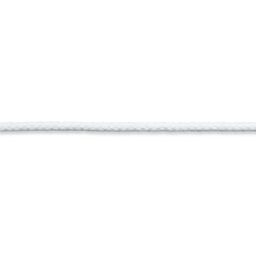 Katoenen koord [Ø 3 mm] – wit, 