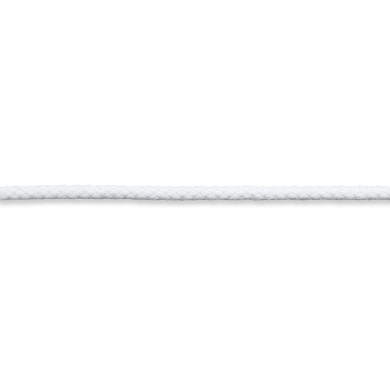 Katoenen koord [Ø 3 mm] – wit,  image number 2