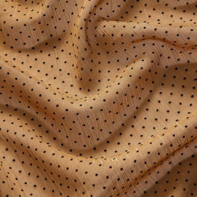Chiffon glitterstrepen en stippen – reekalf,  image number 2