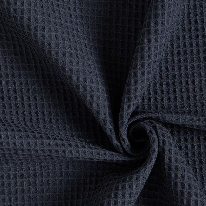 Wafelpiqué – marineblauw, image number 1